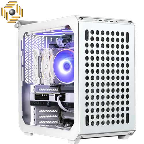 کیس کامپیوتر کولرمستر QUBE 500 FLATPACK WHITE