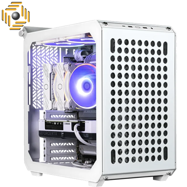 کیس کامپیوتر کولرمستر QUBE 500 FLATPACK WHITE