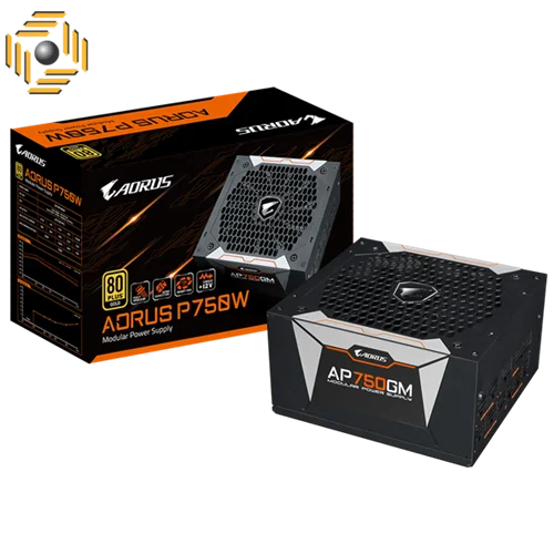 منبع تغذیه کامپیوتر گیگابایت مدل AORUS P750W GOLD