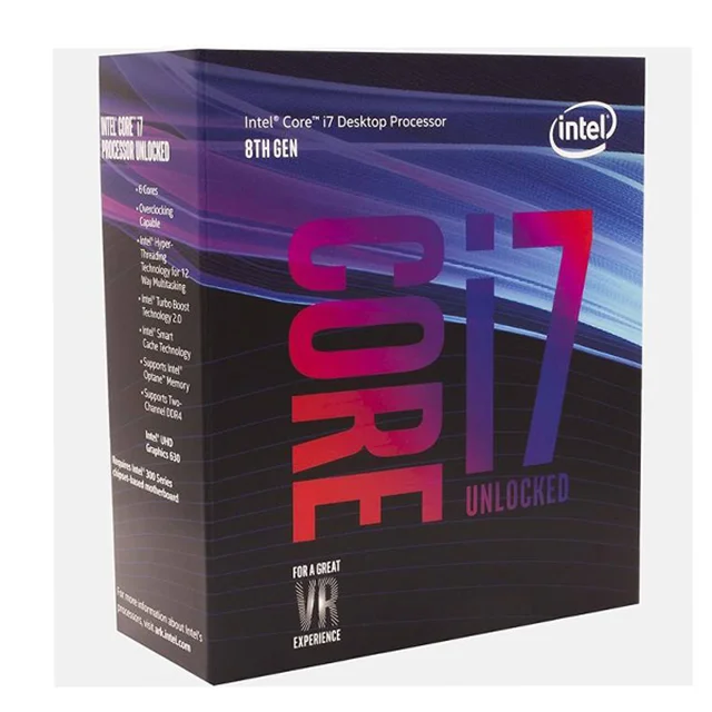 پردازنده مرکزی اینتل سری Coffee Lake مدل Core i7-8700K