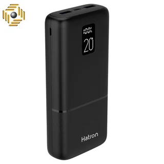 پاوربانک هترون مدل HPB 2060 PQ ظرفیت 20000 میلی آمپر ساعت