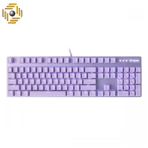 کیبورد مخصوص بازی مکانیکی رپو مدل V500PRO PURPLE