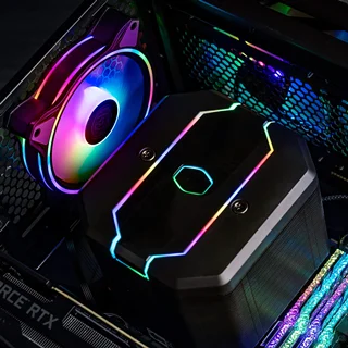 فن خنککننده کولر مستر مدل MasterFan MF120 Halo 3in1