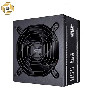 منبع تغذیه کامپیوتر کولر مستر مدل MWE Bronze 550
