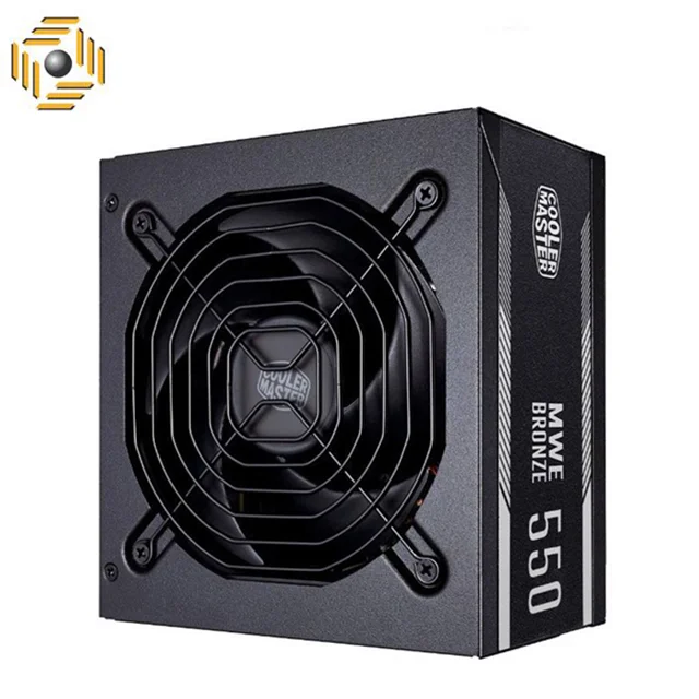 منبع تغذیه کامپیوتر کولر مستر مدل MWE Bronze 550