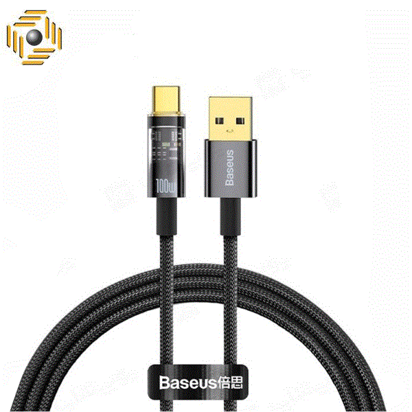 کابل تبدیل usb به usb-c بیسوس  مدل cats000203  طول 1 متر