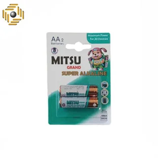 باتری نیم قلمی SUPER ALKALINE  MITSU grand