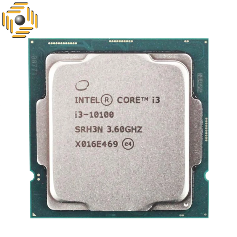 پردازنده مرکزی اینتل سری Comet Lakeمدل Core i3-10100تری