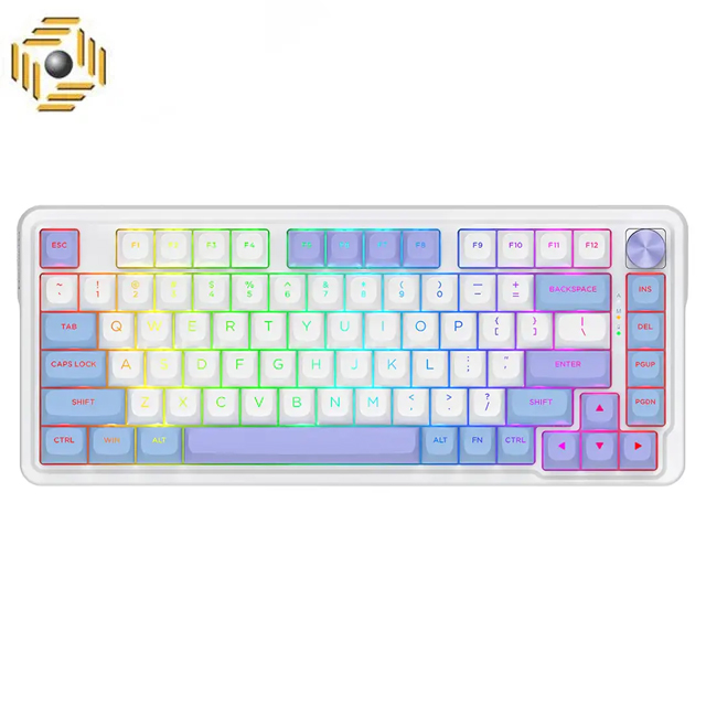 کیبورد بی سیم/باسیم مکانیکال گیمینگ ردراگون UCAL MAX K673 WBP RGB