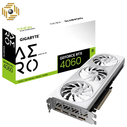 کارت گرافیک گیگابایت GeForce RTX 4060 AERO OC 8G