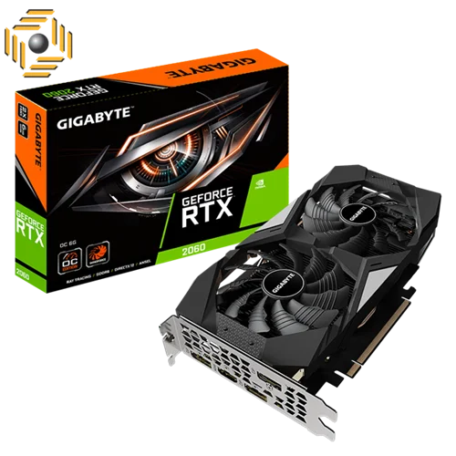 کارت گرافیک گیگابایت مدل GeForce RTX 2060 6G D6