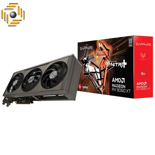 کارت گرافیک Sapphire NITRO Plus RX 9060 XT OC 16GB