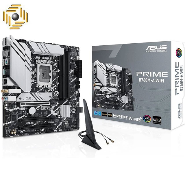 مادربرد ایسوس مدل PRIME B760M-A D5 WIFI6
