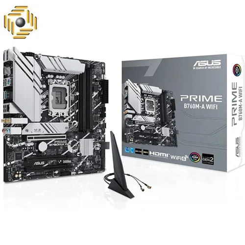 مادربرد ایسوس مدل PRIME B760M-A D5 WIFI6
