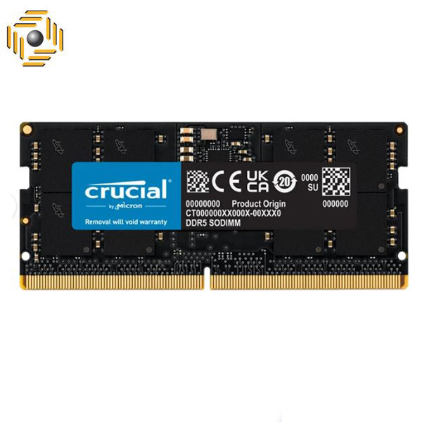 رم لپ تاپ DDR5 تک کاناله 5600 مگاهرتز CL46 کروشیال مدل ct16 ظرفیت 16 گیگابایت