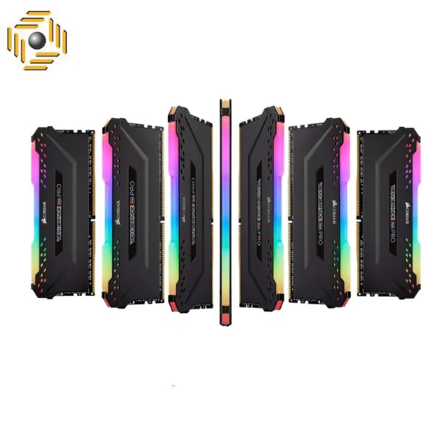 رم کورسیر VENGEANCE RGB PRO 64GB (32x2) 3200MHz CL16 Black