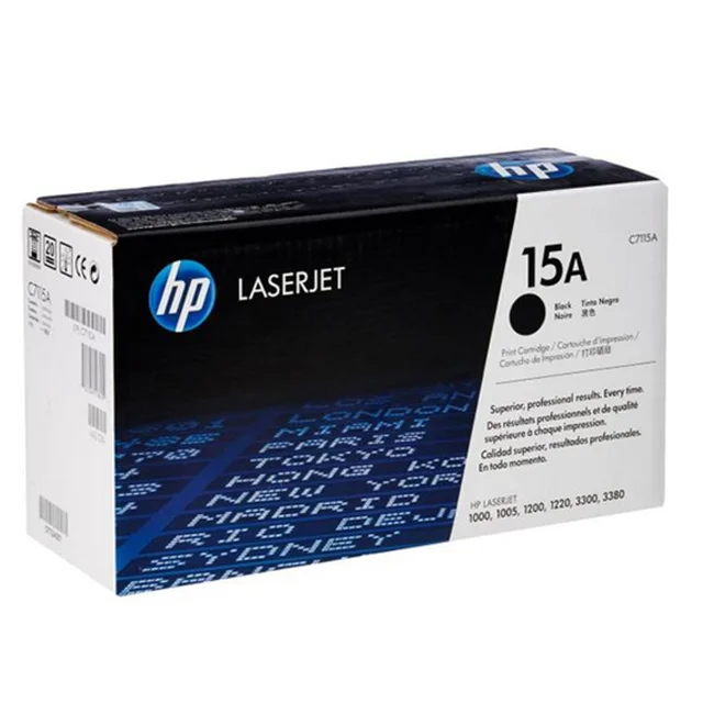 تونر مشکی اچ پی مدل 15A