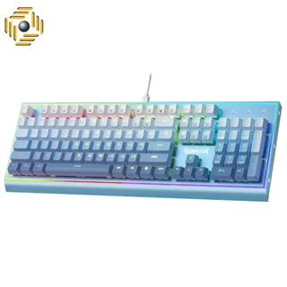 کیبورد مکانیکال گیمینگ ردراگون K654 GWB RGB Red Switch BLUESIREN