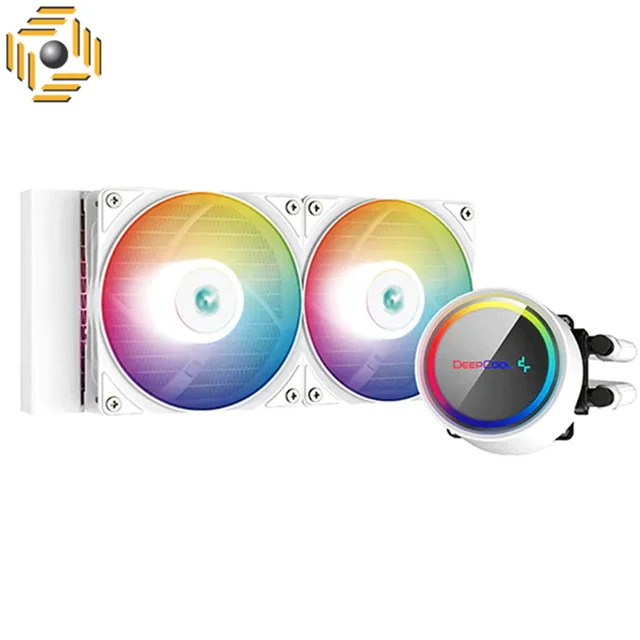 خنک کننده مایع پردازنده دیپ کول GAMMAXX L240 ARGB White