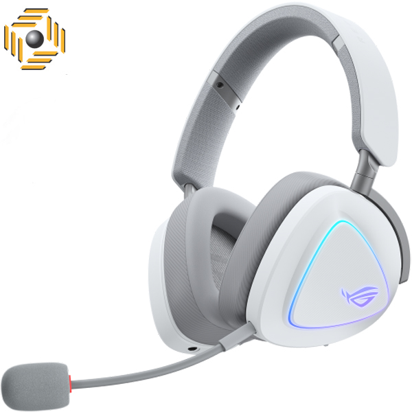 هدست گیمینگ ایسوسA701 ROG Delta II White Edition