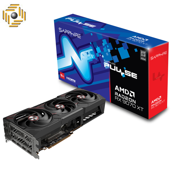 کارت گرافیک سافایر مدل Sapphire Pulse RX 9070 XT OC 16GB