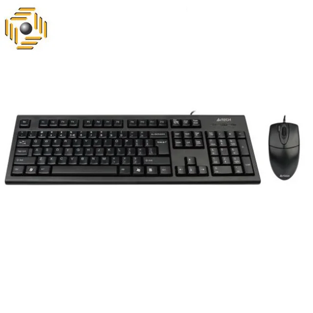 کیبورد و ماوس باسیم ای فورتک مدل KR-8520D