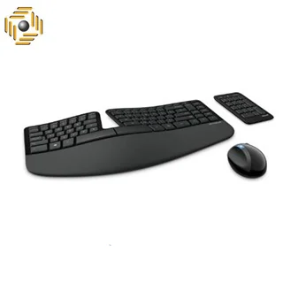کیبورد و ماوس بیسیم مایکروسافت مدل Sculpt Ergonomic Desktop