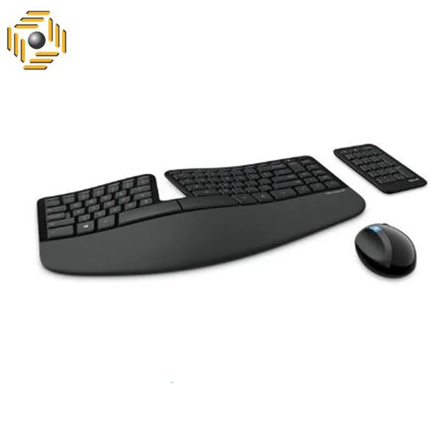 کیبورد و ماوس بیسیم مایکروسافت مدل Sculpt Ergonomic Desktop