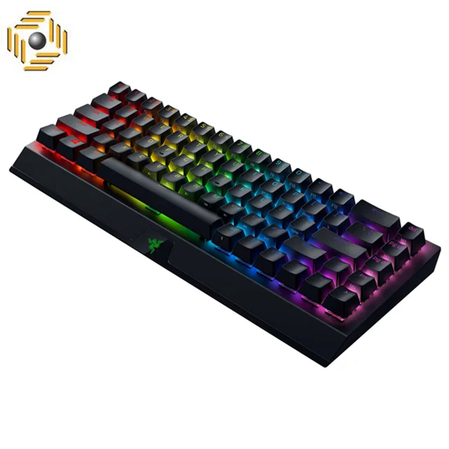 کیبورد گیمینگ ریزر مدل BlackWidow V3 Mini HyperSpeed - Green Switch