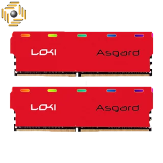 رم ازگارد LOKI W1 DDR4 16GB (2x8GB) 3000MHZ RGB RED