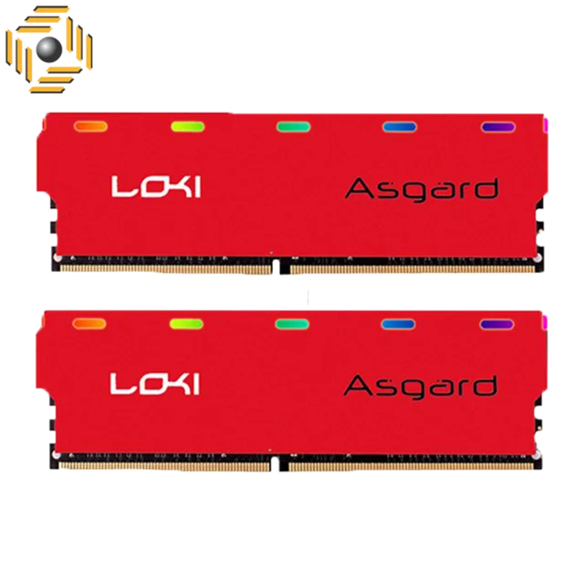 رم ازگارد LOKI W1 DDR4 16GB (2x8GB) 3000MHZ RGB RED