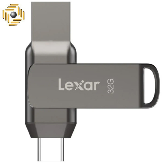 فلش مموری لکسار مدل D400 ظرفیت 32 گیگابایت با رابط USB 3.2 GEN 1
