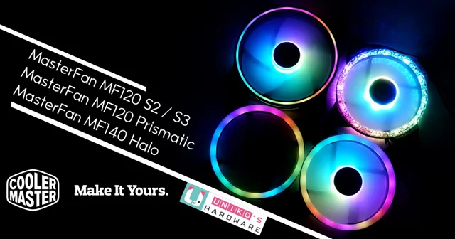 فن کیس کولر مستر MASTERFAN MF120 PRISMATIC بسته 3 عددی