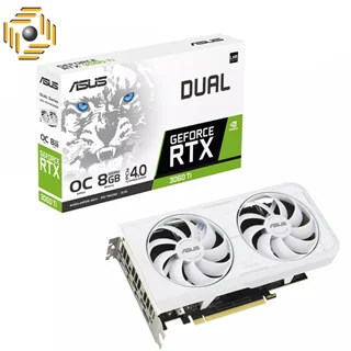 کارت گرافیک ایسوس Dual GeForce RTX 3060 Ti 8GB GDDR6X White