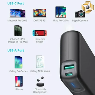 راوپاور RP-PB201 با ظرفیت 20000 میلیآمپر ساعت