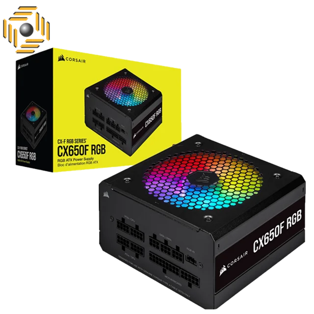 پاور 650 وات کورسیر CX650F RGB Black Bronze Fully Modular