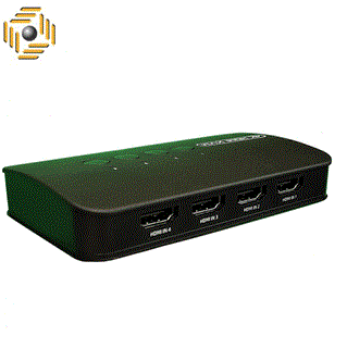 کی وی ام سوییچ 4 پورت HDMI مدل HK-401