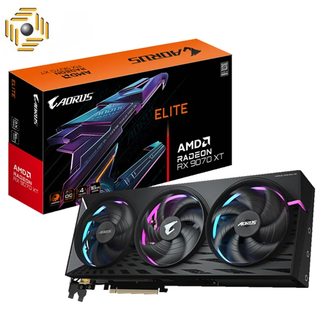 کارت گرافیک گیگابایت مدل Radeon™ RX 9070 XT AORUS ELITE 16G