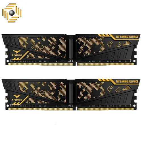 رم دسکتاپ DDR4 دو کاناله 3200 مگاهرتز CL16 تیم گروپ مدل VULCAN TUF ظرفیت 16 گیگابایت
