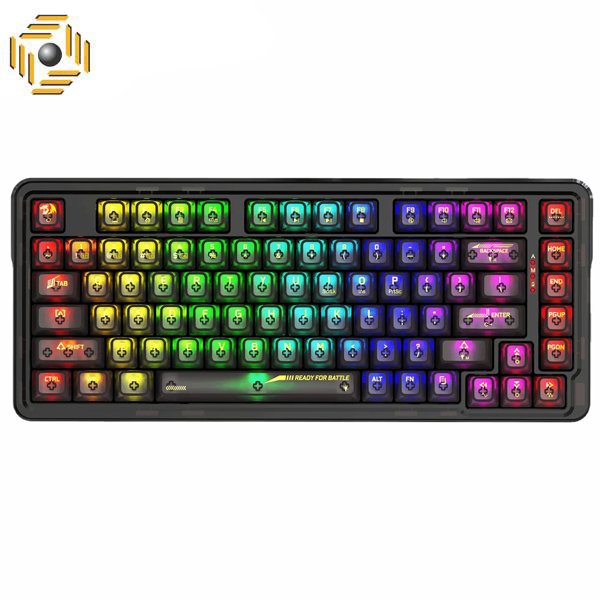 کیبورد بی سیم گیمینگ ردراگون ELF PRO K649