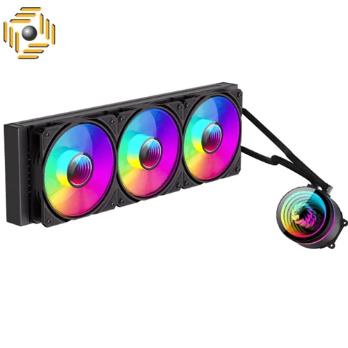 خنک کننده مایع پردازنده گیم مکس IceBurg 360 Infinity Black
