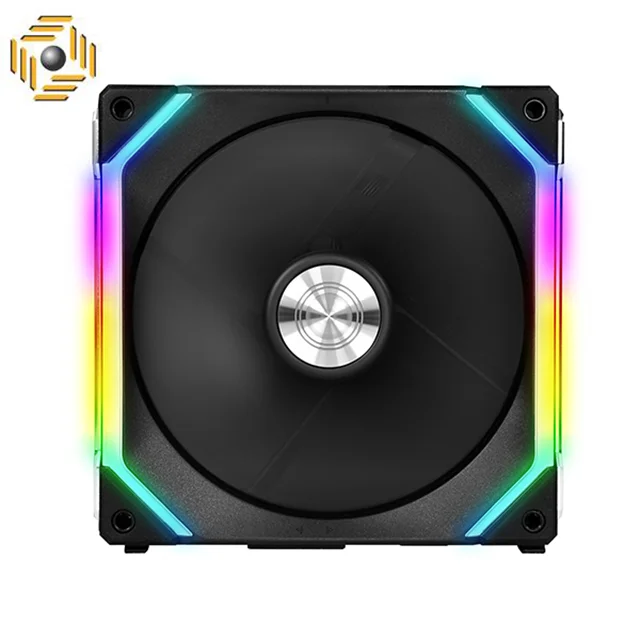 فن کیس لیان لی UNI Fan SL120 Reverse Wireless RGB Black بسته 3 عددی