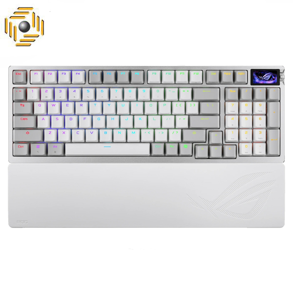 کیبورد ایسوس ASUS ROG Strix M901 AZOTH WHITE WIRELESS