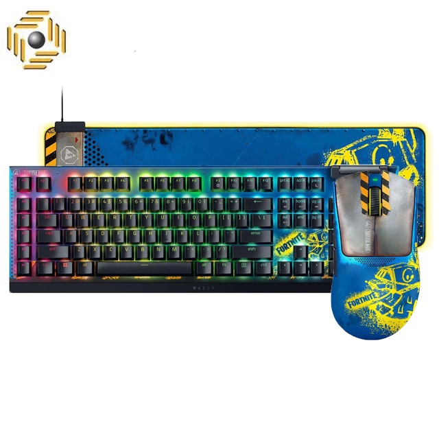 باندل کیبورد ماوس پد ماوس ریزر مدل Fortnite Edition Edition