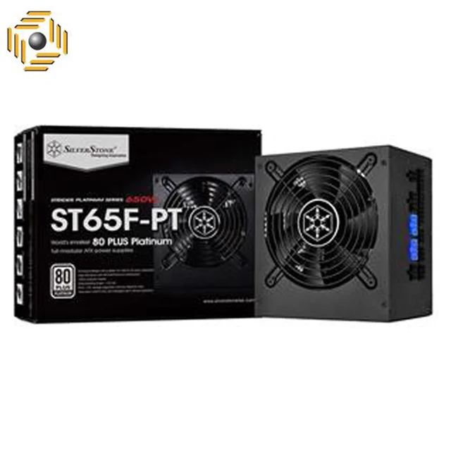 منبع تغذیه کامپیوتر سیلوراستون مدل Strider Platinum SST-ST65F-PT