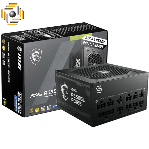پاور 850 وات ام اس آی MAG A850GL PCIE5 Full Modular