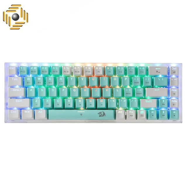 کیبورد مکانیکال گیمینگ ردراگون K631 RGB GW PRO CASTOR pro