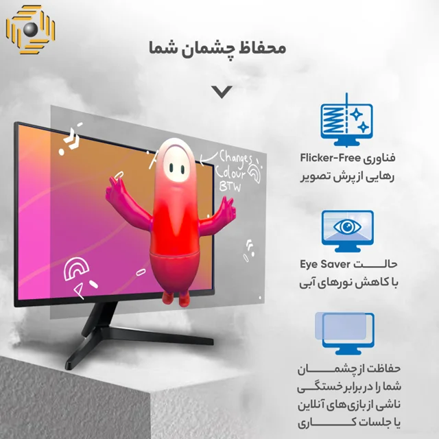 مانیتور مخصوص بازی سامسونگ مدل LF27T350FH-M سایز 27 اینچ