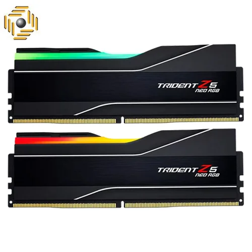 رم جی اسکیل Trident Z5 NEO RGB BLACK 64GB 32GBx2 6000MHz CL30 DDR5