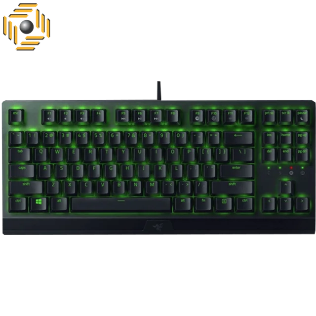 کیبورد گیمینگ ریزر مدل BlackWidow X TKL GREEN Switch